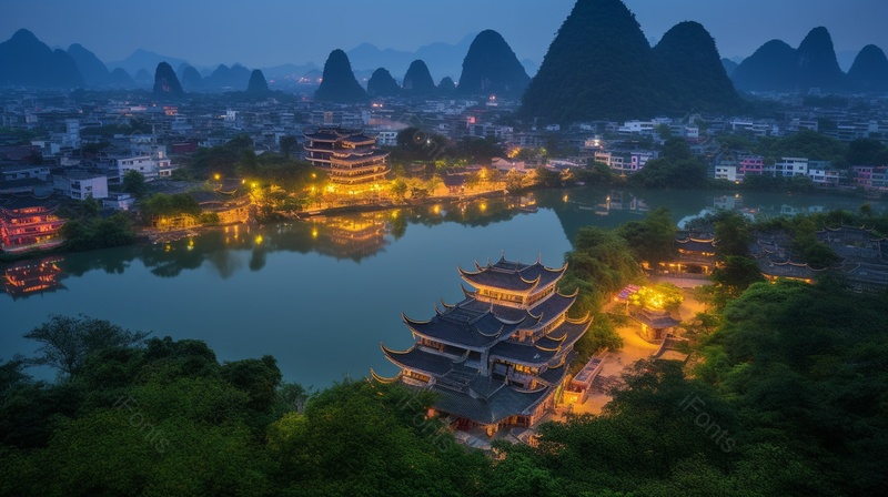 城市风景绿树远景实拍摄影图,高清,摄影图,摄影图片,图片大全,摄影图免费下载